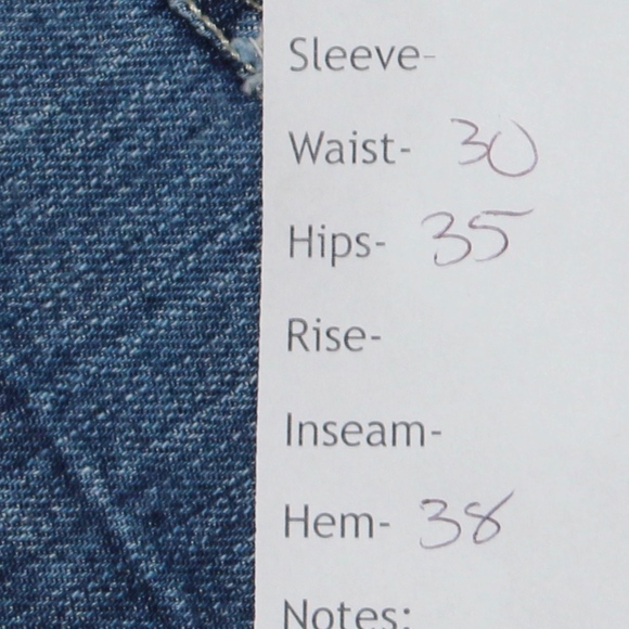 American Eagle Womens Jean Skirt Size 2 Distressed - Picture 8 of 8